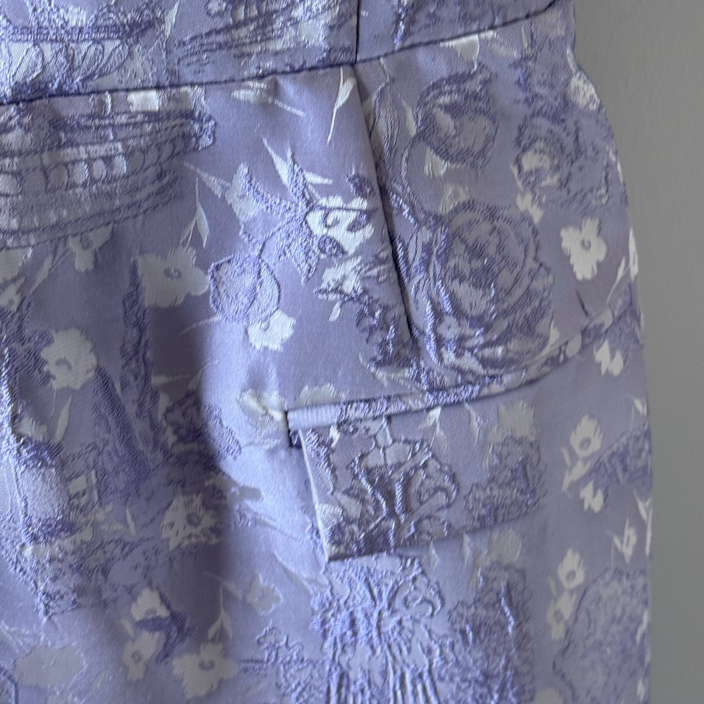 Amanda Uprichard Lilac Strap Romper Dress medium - Picture 5 of 7
